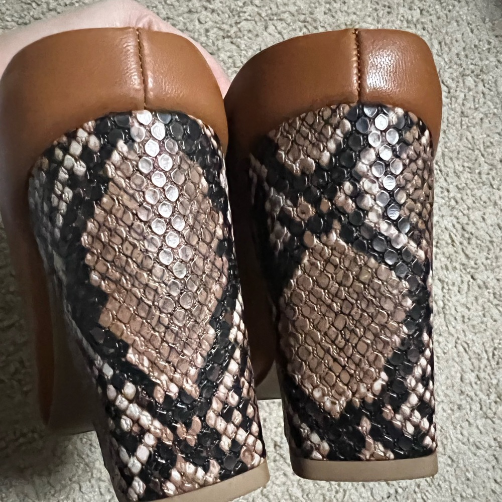 A New Day Faux Snake Skin (back) Booties